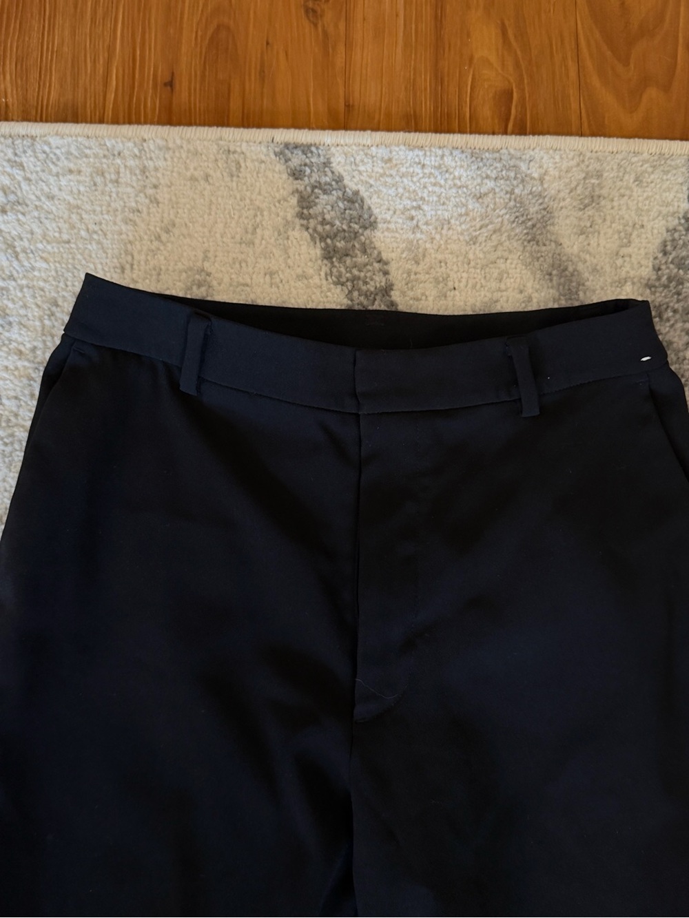 Uniqlo Black Dress Trousers - Slight Flare - Picture 2 of 3